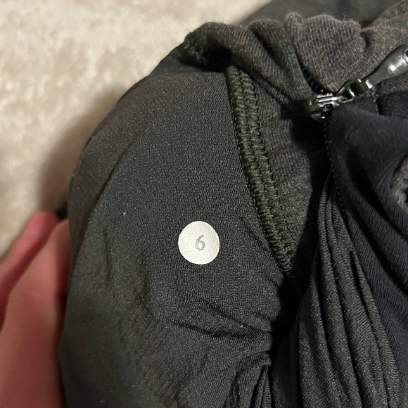 Lululemon Olive Green High Waisted Joggers - Picture 5 of 5